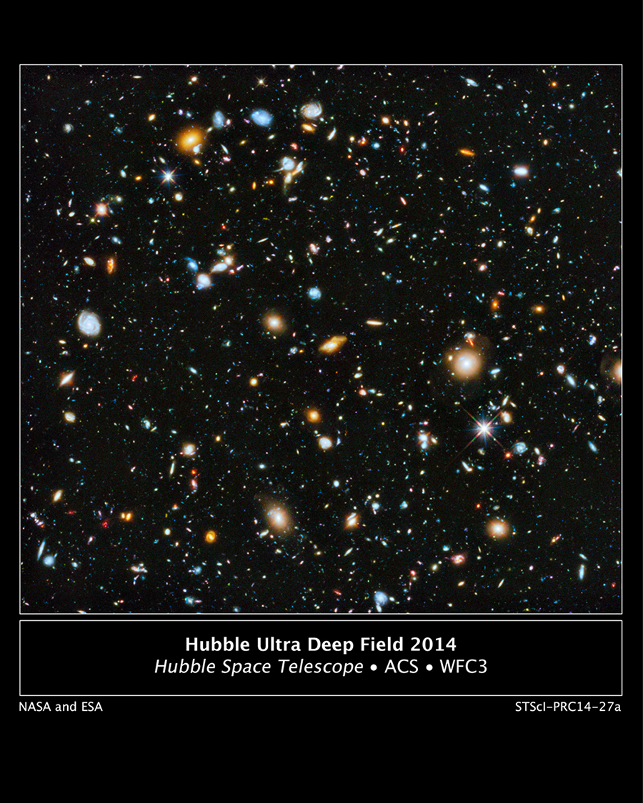 Hubble Ultra Deep Field 2014